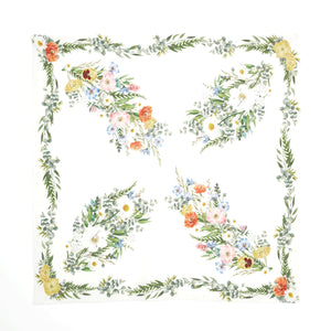 English Garden Vintage Print Cotton Napkin