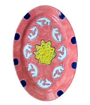 Lipari Handmade Ceramic Serving Platter