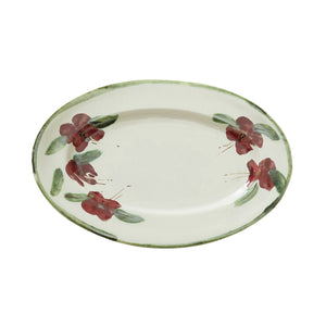 Hellebore Ceramic Platter (Medium)