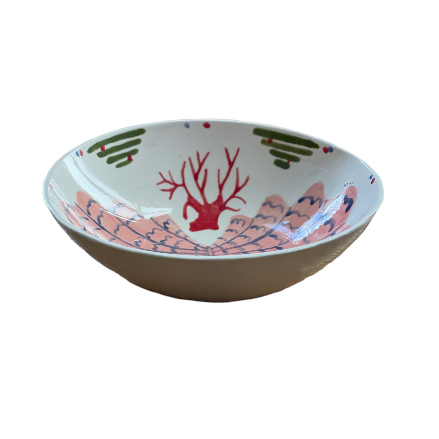 Filicudi Handmade Ceramic Salad Bowl